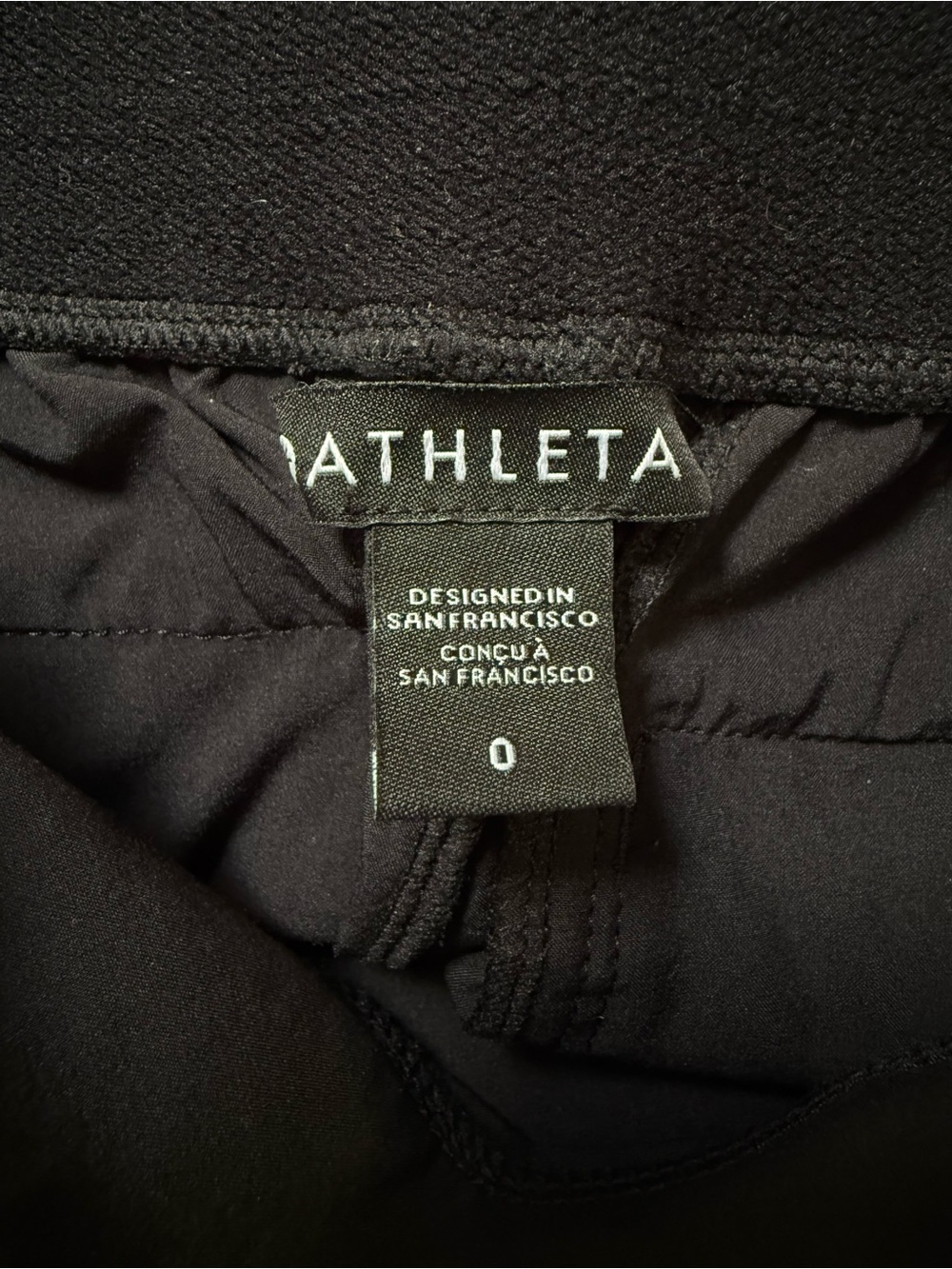 XS Athleta Black Brooklyn Heights High Rise Wide Leg Trouser Versatile Pants - Picture 4 of 8